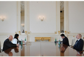   Präsident Ilham Aliyev empfing den Hohen Vertreter der UN-Allianz der Zivilisationen  