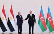   Es gab ein Telefongespräch zwischen den Präsidenten Aserbaidschans und Ägyptens  
