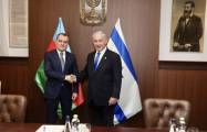  Jeyhun Bayramov traf sich mit dem Ministerpräsidenten Israels 