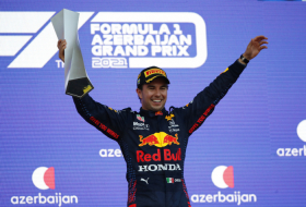   Sergio Perez wird Sieger des Formel-1-Grand-Prix von Aserbaidschan  