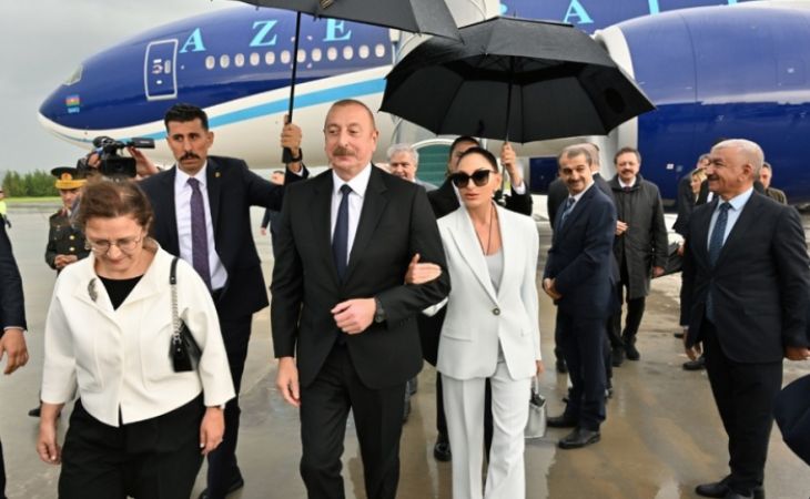  Ilham Aliyev und Mehriban Aliyeva machten eine Geschäftsreise in die Türkei 