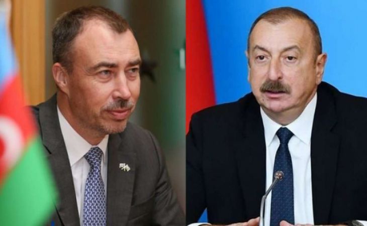   Präsident Ilham Aliyev empfing den Sonderbeauftragten der Europäischen Union für den Südkaukasus  