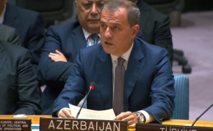    <span style="color: #ff0000;"> Jeyhun Bayramov: </span>  „Armeniens nächster Appell an den Ministerrat ist ein Verstoß gegen die Anforderungen der UN-Charta“  