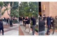   Armenier, die aserbaidschanische und türkische Diplomaten in den USA angegriffen haben, werden festgenommen   - FOTOS    