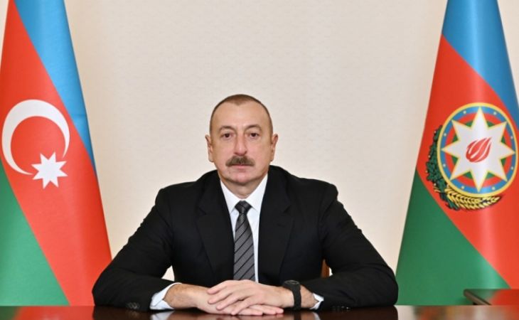   Präsident Ilham Aliyev ist zu Besuch in den Vereinigten Arabischen Emiraten  