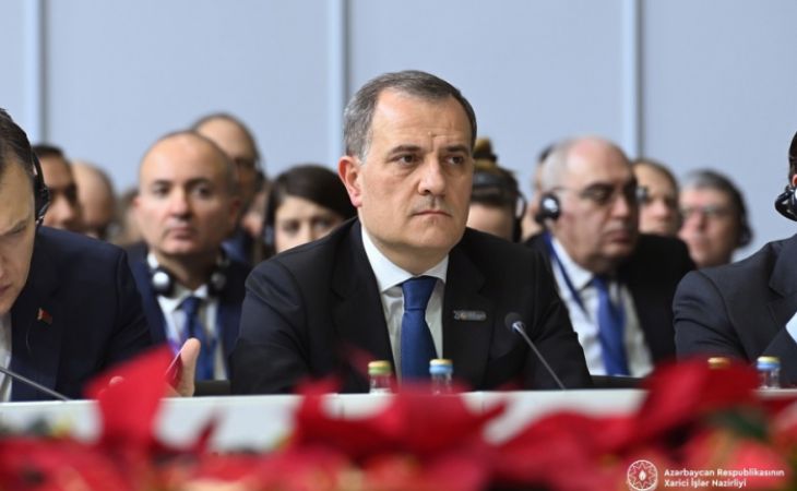   Jeyhun Bayramov sprach auf der 30. Sitzung des Ministerrats der OSZE  