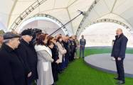     Ilham Aliyev:   Wir haben unschuldige Opfer von Chodschali auf dem Schlachtfeld gerächt  