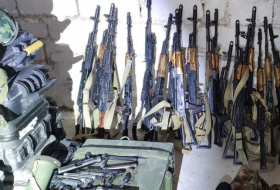   Waffen und Munition im Keller eines Kindergartens in Chankendi gefunden  