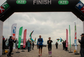 Dritte Etappe des Chankendi-Baku-Ultramarathons ist zu Ende 