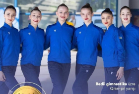  Aserbaidschanische Turnerinnen holen sich Goldmedaille beim Grand Prix in Frankreich  