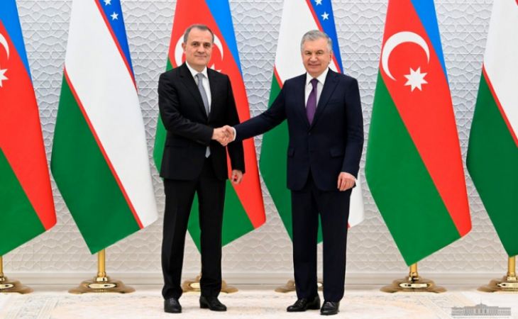   Jeyhun Bayramov besprach mit dem Präsidenten Usbekistans die Zusammenarbeit zwischen den beiden Ländern  