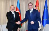  Serbischer Präsident telefoniert mit Ilham Aliyev 