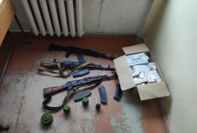  Waffen und Munition in Chankendi gefunden  