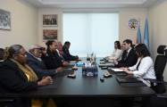   Neukaledonische Delegation besucht das Büro der Baku-Initiativgruppe  