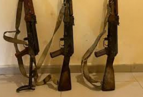  In Chankendi wurden Waffen und Munition entdeckt 