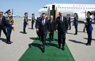  Kirgisischer Präsident besucht Aserbaidschan 