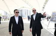   Präsidenten von Aserbaidschan und Kirgisistan besuchen das Aghdam-Konferenzzentrum  