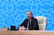   Präsident Aliyev:  Aserbaidschan ist seit Jahrhunderten ein Knotenpunkt der Kulturen 
