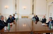   Ilham Aliyev empfing den stellvertretenden Vorsitzenden des Föderationsrates Russlands und den Ausschussvorsitzenden der Staatsduma  