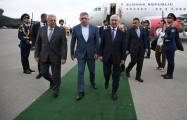  Slowakischer Premierminister trifft zu einem offiziellen Besuch in Aserbaidschan ein 