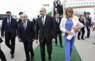   Bulgarischer Präsident trifft zu einem offiziellen Besuch in Aserbaidschan ein  