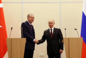 Pressekonferenz von Erdoğan und Putin