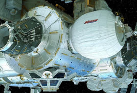 ISS-Astronauten betreten “Beam“