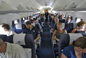 Stewardess von Kabinenluft vergiftet