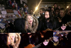 Madonna gibt spontanes Mini-Konzert auf Pariser Platz der Republik