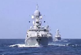 Kaspische Flottille beginnt Marinemanöver