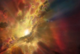Kosmisches Wetter: Sturzregen füttert Schwarzes Loch