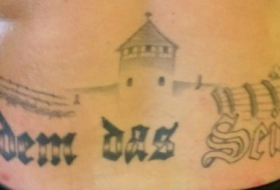 NPD-Funktionär muss wegen KZ-Tattoo in Haft