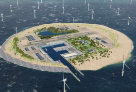 Firmen planen künstliche Insel für Windkraft