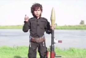 Kinderterrorist fordert Tribut von Obama