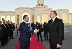 Ilham Aliyev hat seinen Besuch in Georgien beendet