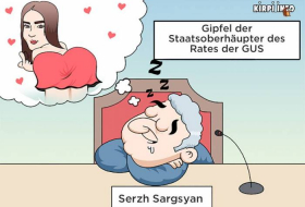 Was hat Sargsyan im Traum gesehen? - KARIKATUR
