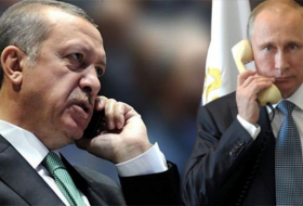 Telefonat zwischen Staatspräsident Recep Tayyip Erdogan und Wladimir Putin